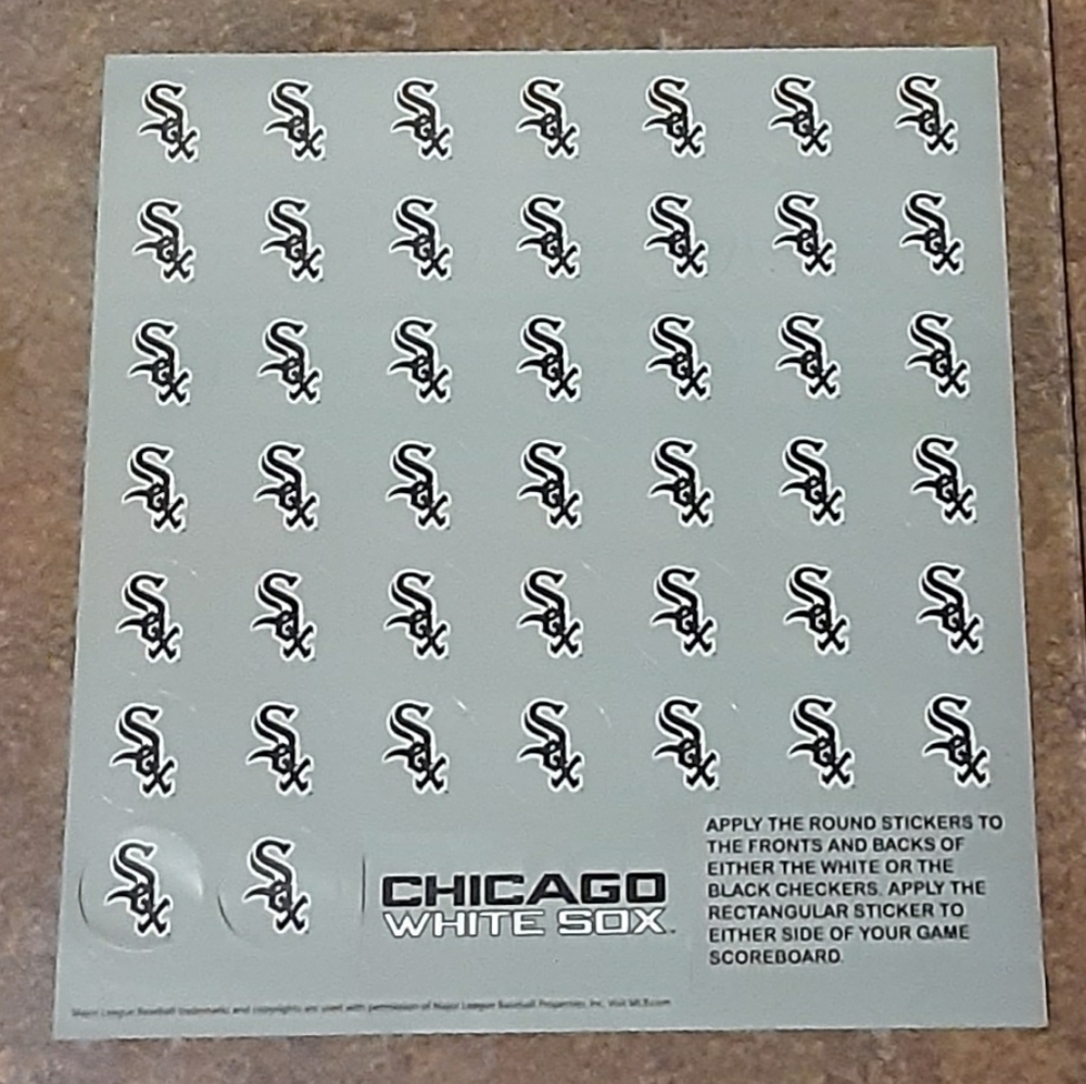 Collectible Chicago White Sox 1" Round Stickers
